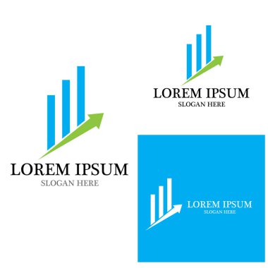 Business Finance Logo şablon vektör simgesi tasarımı