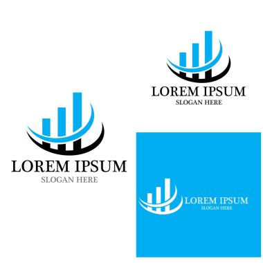 Business Finance Logo şablon vektör simgesi tasarımı
