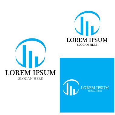 Business Finance Logo şablon vektör simgesi tasarımı