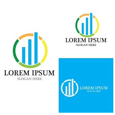 Business Finance Logo şablon vektör simgesi tasarımı