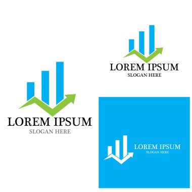 Business Finance Logo şablon vektör simgesi tasarımı