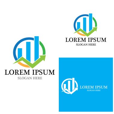 Business Finance Logo şablon vektör simgesi tasarımı