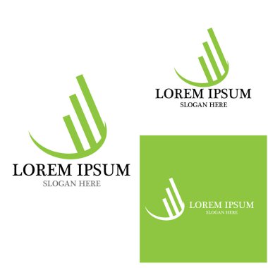 Business Finance Logo şablon vektör simgesi tasarımı
