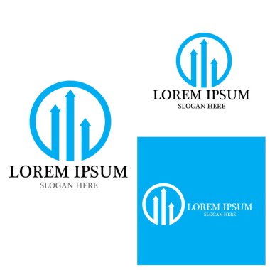 Business Finance Logo şablon vektör simgesi tasarımı
