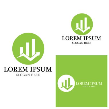 Business Finance Logo şablon vektör simgesi tasarımı