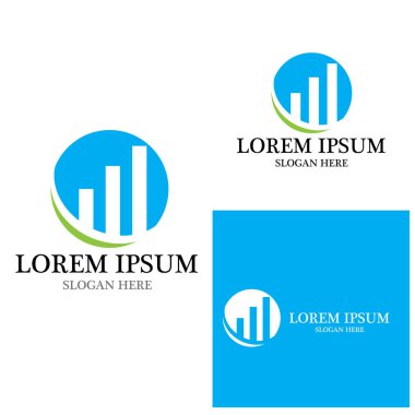 Business Finance Logo şablon vektör simgesi tasarımı
