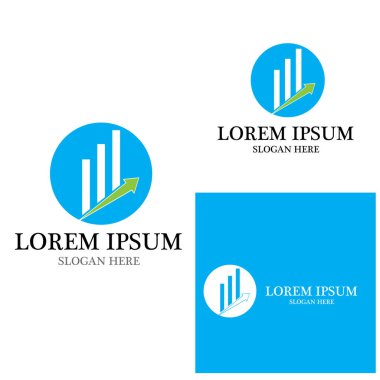 Business Finance Logo şablon vektör simgesi tasarımı