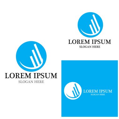 Business Finance Logo şablon vektör simgesi tasarımı