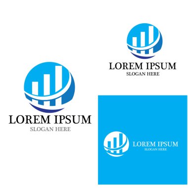 Business Finance Logo şablon vektör simgesi tasarımı
