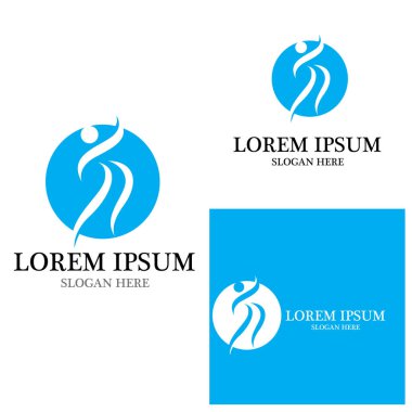 Topluluk, ağ ve sosyal simge tasarım şablonu