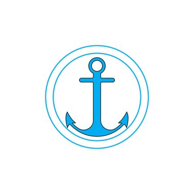 anchor icon vector illustration template design