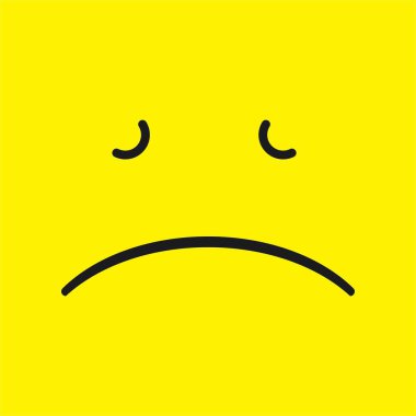 Gülümse ikon vektör illüstrasyon şablonu tasarımı