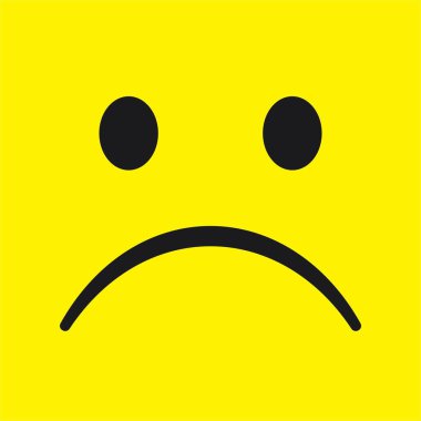 Gülümse ikon vektör illüstrasyon şablonu tasarımı