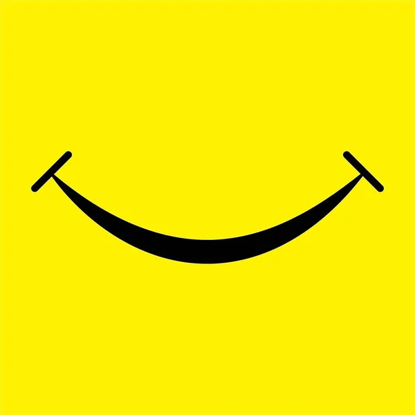Smile Icon Vector Illustration Template Design — Vector de stock