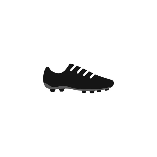 Soccer Shoes Icon Vector Illustration Template Design — Vector de stock