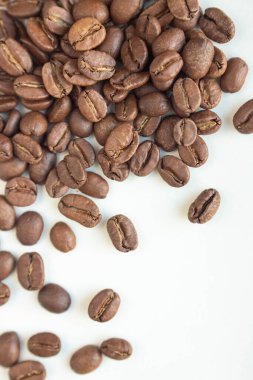 Kahve çekirdeği. orta pişmiş kahve.