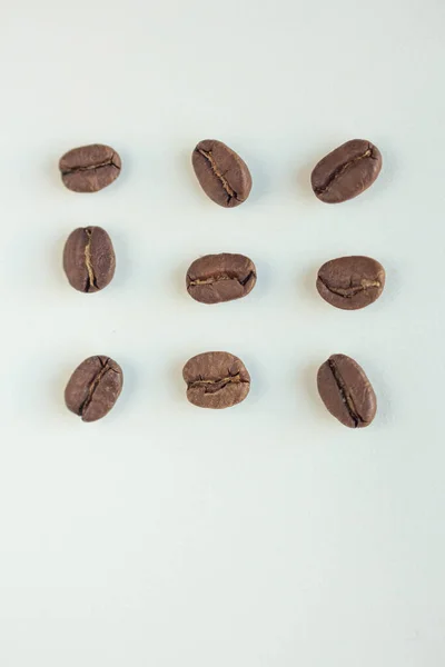 Kaffeebohnen Mittelgroßer Röstkaffee — Stockfoto