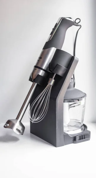 Immersion Blender Kitchen Accessories Whisk Whipping Containers — Stockfoto