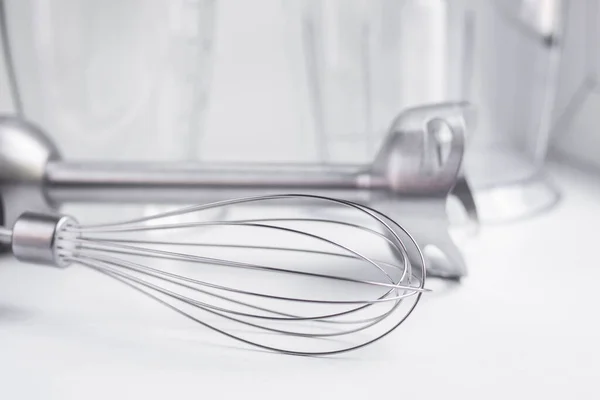 Immersion Blender Kitchen Accessories Whisk Whipping Containers — ストック写真