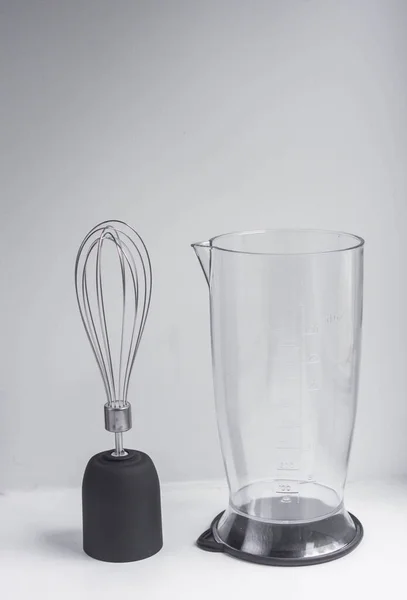 Immersion Blender Kitchen Accessories Whisk Whipping Containers —  Fotos de Stock