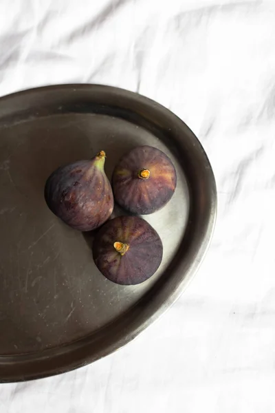 Fresh Figs Table Cutted Fig — Stock Photo, Image