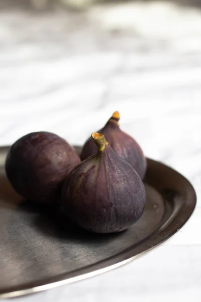 Fresh Figs Table Cutted Fig — Stock Photo, Image