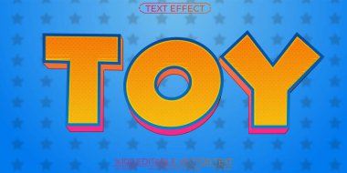 Oyuncak Düzenlenebilir ve Ölçeklenebilir Metin Efekti