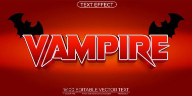 Vampir Düzenlenebilir ve Ölçeklenebilir Metin Efekti