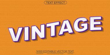 Cool White and Purple Minimal Vintage Editable and Scalable Vect