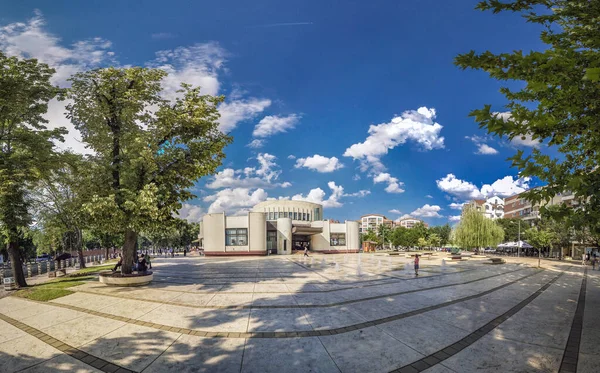 Cultural Center Town Knjazevac Eastern Serbia City Downtown Promenade Town — ストック写真