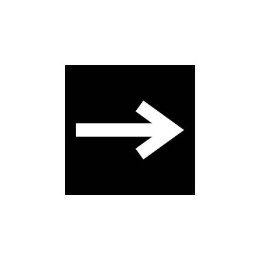 arrow, right, navigation icon. Element of direction icon. Signs and symbols collection icon for websites, web design, mobile app on white background