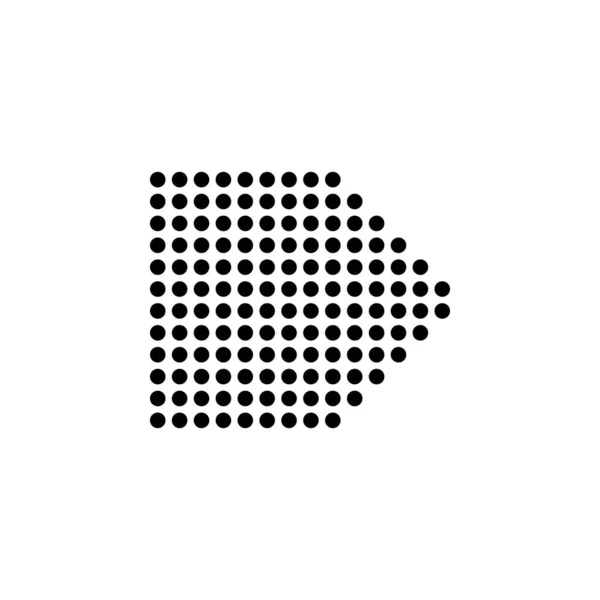 arrow, right, navigation, pixel icon. Element of direction icon. Signs and symbols collection icon for websites, web design, mobile app on white background