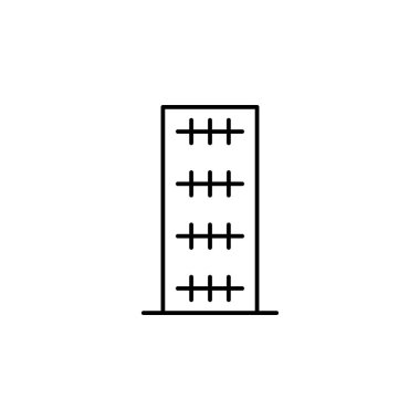 Building icon. Element of building for mobile concept and web apps iicon. Thin line icon for website design and development, app development. Premium icon on white background