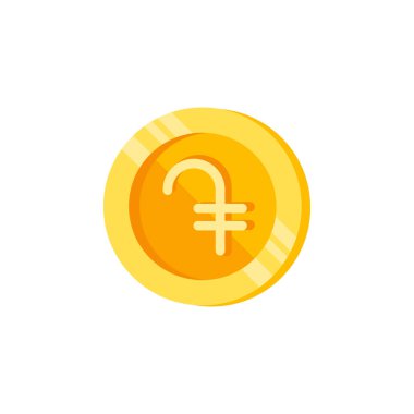 Dram, coin, money color icon. Element of color finance signs. Premium quality graphic design icon. Signs and symbols collection icon for websites, web design on white background