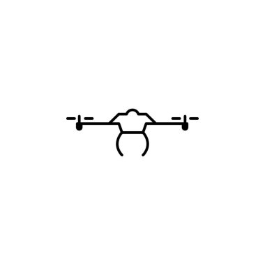 drone icon. Element of drones for mobile concept and web apps illustration. Thin line icon for website design and development, app development. Premium icon on white background
