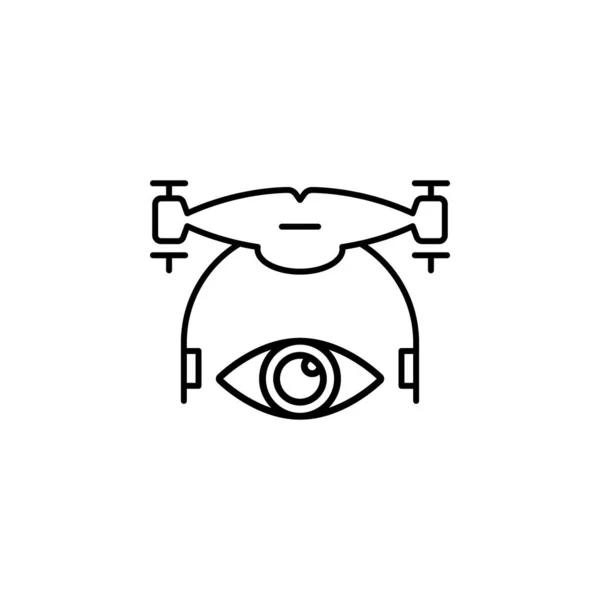 See Drone Icon Element Drones Mobile Concept Web Apps Illustration — 스톡 벡터
