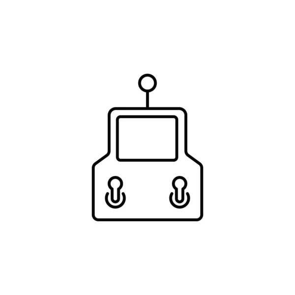 Значок Джойстика Елемент Безпілотних Літальних Апаратів Мобільних Концепцій Ілюстрацій Веб — стоковий вектор