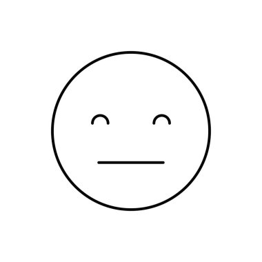 Agree, smiling, emotions icon. Simple line, outline vector expression of mood icons for ui and ux, website or mobile application on white background