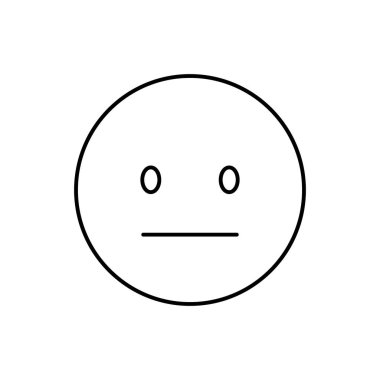 Doubt, emotions icon. Simple line, outline vector expression of mood icons for ui and ux, website or mobile application on white background