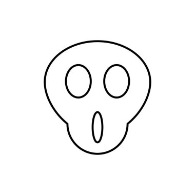 Screaming, emotions icon. Simple line, outline vector expression of mood icons for ui and ux, website or mobile application on white background