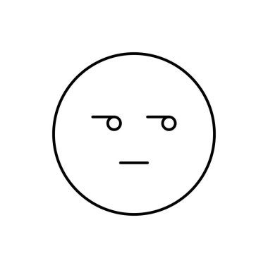 Winking, emotions icon. Simple line, outline vector expression of mood icons for ui and ux, website or mobile application on white background