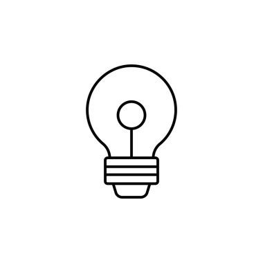 Idea, energy icon. Simple line, outline vector electro power icons for ui and ux, website or mobile application on white background