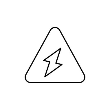 Sign, energy icon. Simple line, outline vector electro power icons for ui and ux, website or mobile application on white background