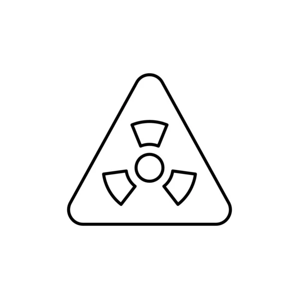 Nuclear Energy Icon Simple Line Outline Vector Electro Power Icons — Archivo Imágenes Vectoriales