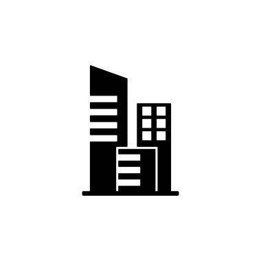 high-rise buildings icon. Element of building icon for mobile concept and web apps. Detailed high-rise buildings icon can be used for web and mobile. Premium icon on white background