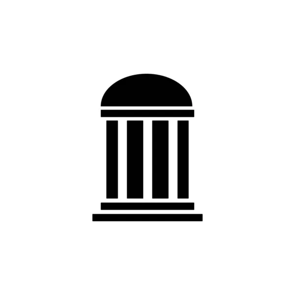 Building Columns Icon Element Building Icon Mobile Concept Web Apps — Vector de stock