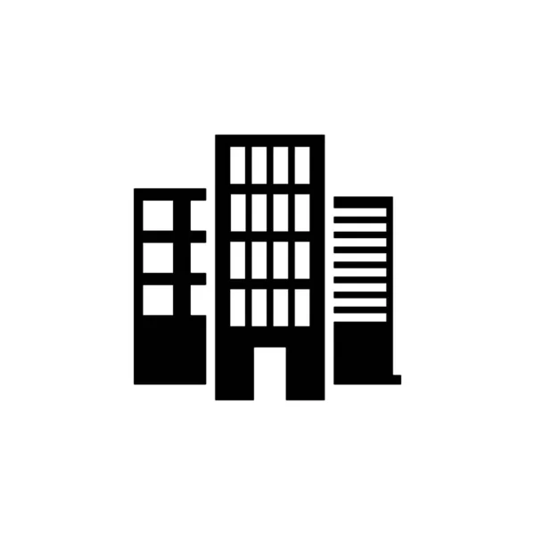 High Rise Buildings Icon Element Building Icon Mobile Concept Web — Wektor stockowy
