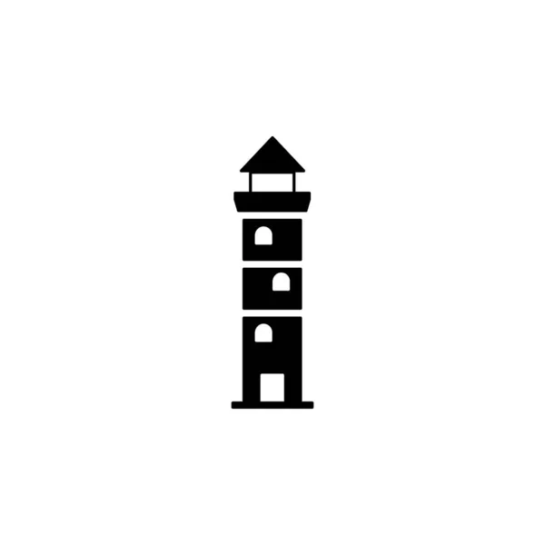 Lighthouse Icon Element Building Icon Mobile Concept Web Apps Detailed — Vector de stock