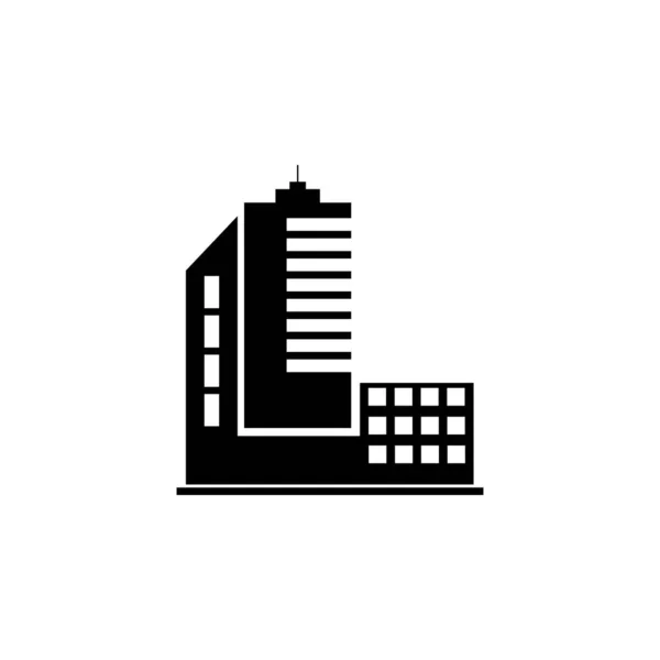 High Rise Buildings Icon Element Building Icon Mobile Concept Web — Stockvektor