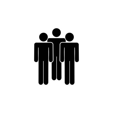 people, bodyguards icon. Element of a group of people icon. Premium quality graphic design icon. Signs and symbols collection icon for websites, web design on white background